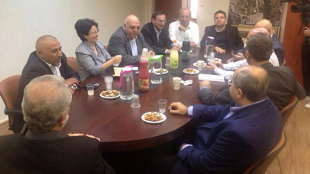 The MKs meet at the Knesset.