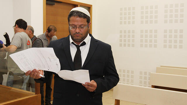 The suspects' lawyer, Itamar Ben Gvir (Photo: Ido Erez)