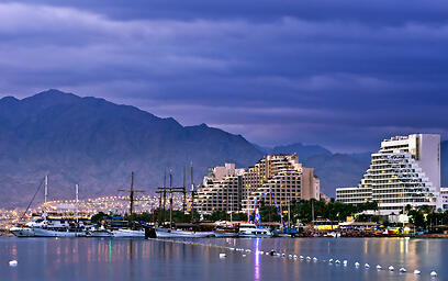 Number of tourist stays in southern resort city of Eilat plunged 50% from January 2014 and 75% from January 2000 (Photo: Shutterstock)