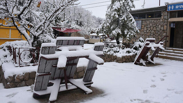 Mount Hermon ski site (Photo: Aviyahu Shapira) (צילום: אביהו שפירא) Mount Hermon ski site (Photo: Aviyahu Shapira)