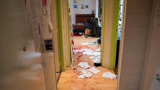 Aftermath of attack at Charlie Hebdo offices