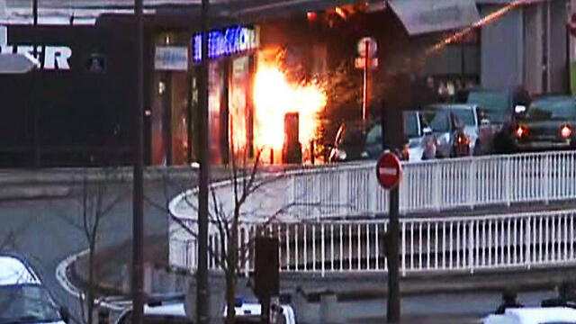 Attack on Kosher supermarket (Photo: AFP)