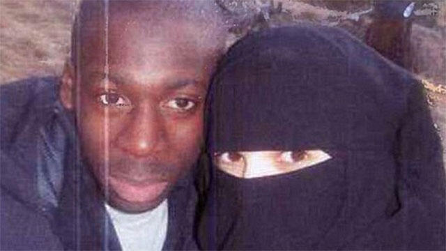 Hayat Boumeddiene and Amedy Coulibaly 