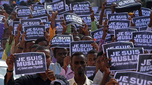 Protests in Somalia. (Photo: AFP)