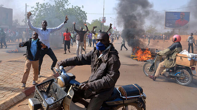 Dangerous riots in Niger. (Photo: AFP)