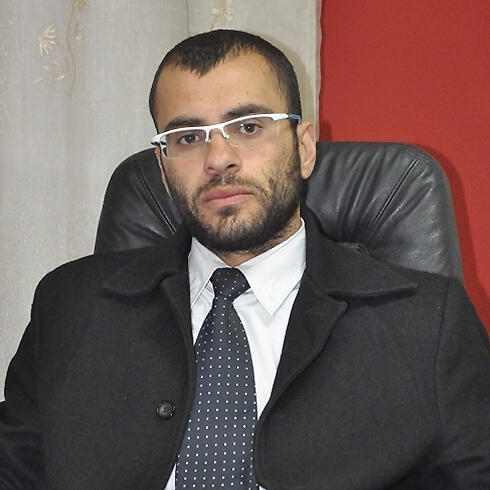 Lawyer Adnan Al a-Din, the 'Islamic State's chief of staff in Palestine'. (Photo: Alarab.net) (צילום: alarab.net) Lawyer Adnan Al a-Din, the 'Islamic State's chief of staff in Palestine'. (Photo: Alarab.net)