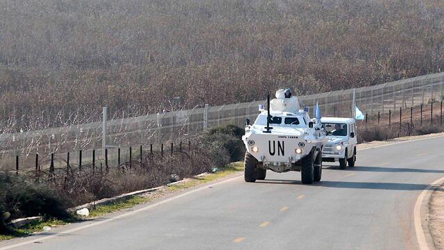 UN forces near border with Lebanon (Photo: Reuters) (צילום: רויטרס) UN forces near border with Lebanon (Photo: Reuters)