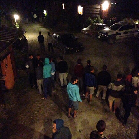 Scene of attack, Jan. 19 (Photo: Nadav Tzuker) (צילום: נדב צוקר) Scene of attack, Jan. 19 (Photo: Nadav Tzuker)