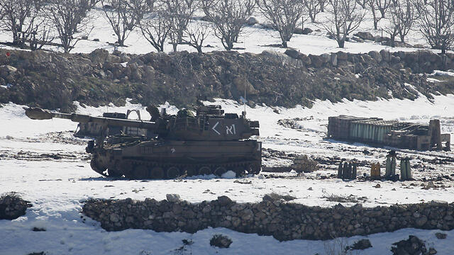 IDF forces on the Golan Heights (Photo: AFP)