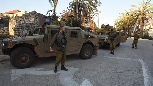 IDF forces in the north on Thursday (Photo: Avihu Shapira)