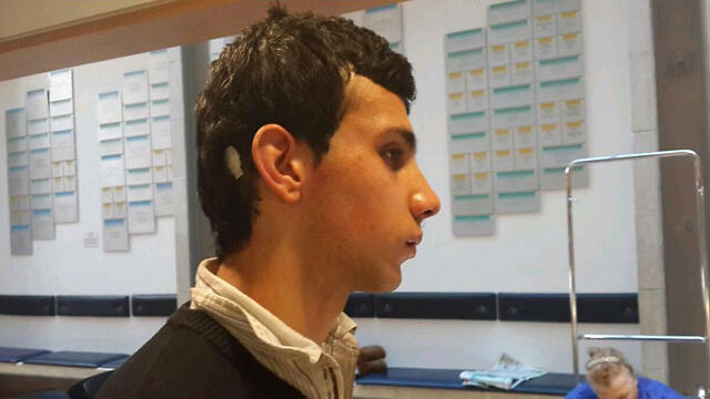 Tommy Hassoun after the attack.