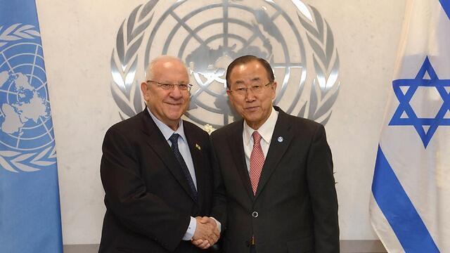 Ban with President Reuven Rivlin last year. (Photo: GPO) (צילום: מארק ניימן, לע"מ) Ban with President Reuven Rivlin last year. (Photo: GPO)