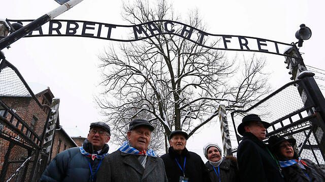 Survivors at Auschwitz (Photo: Reuters)