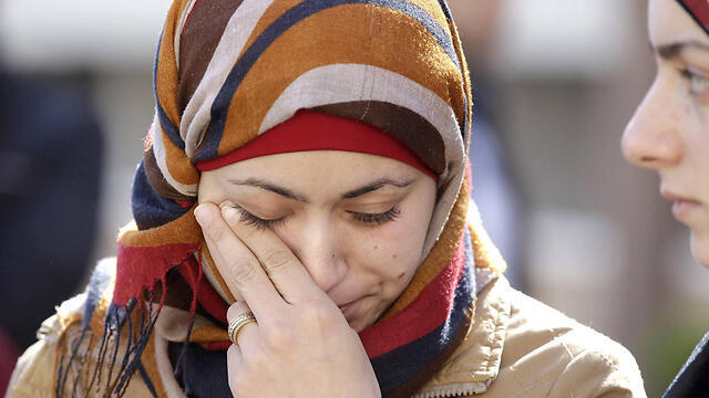 Jordanian pilot's wife. (Photo: AFP) (צילום: AFP) Jordanian pilot's wife. (Photo: AFP)