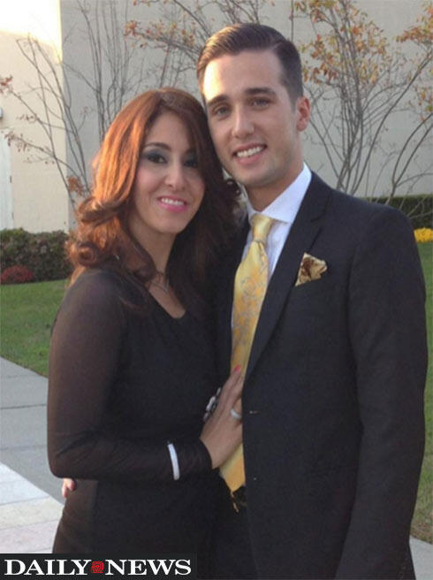 Iris Eliazarov and husband David Nektalov nullnull Iris Eliazarov and husband David Nektalov