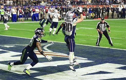 The Patriots in action. Shcwartz was a diehard fan. (Photo: Reuters)