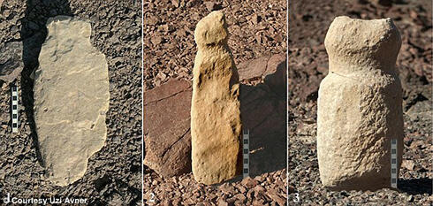 Phallic stones found in Arava region