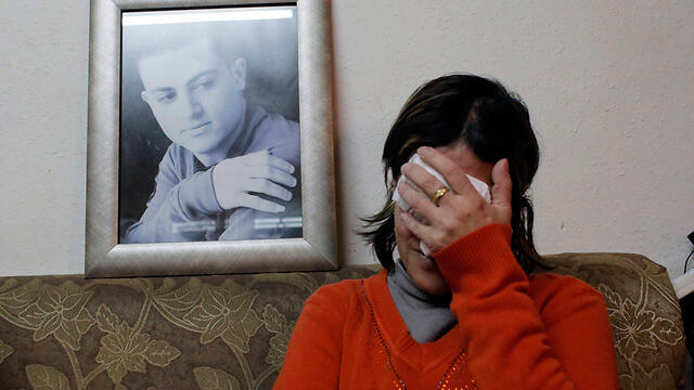 Muhammad Musallam's mother (Photo: Reuters) (צילום: רויטרס) Muhammad Musallam's mother (Photo: Reuters)
