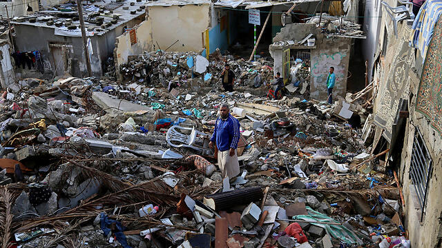 Destruction in Gaza following Operation Protective Edge (Photo: AP)