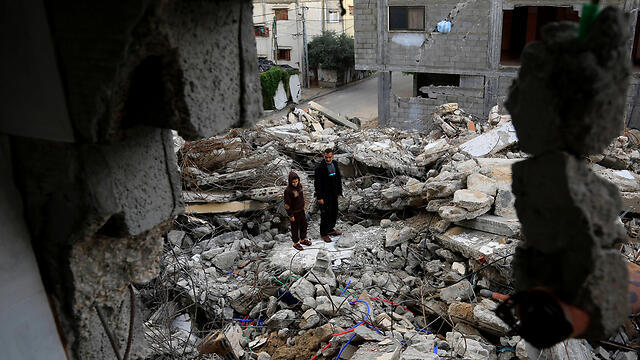 Damage in the Gaza Strip following Operation Protective Edge (Photo: AP)
