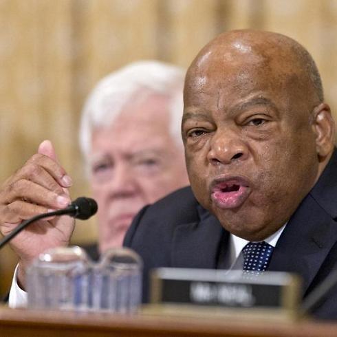 Rep. John Lewis, D-Ga. speaks on Capitol Hill in Washington (Photo: AP) (Associated Press) Rep. John Lewis, D-Ga. speaks on Capitol Hill in Washington (Photo: AP)