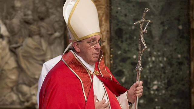 Pope Francis lamented the cynicism of world powers in the 1930s and 1940s (Photo: EPA) (צילום: EPA) Pope Francis lamented the cynicism of world powers in the 1930s and 1940s (Photo: EPA)