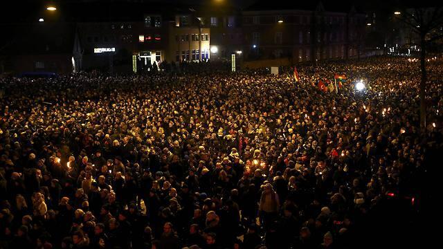 Mass support for victims of Copenhagen attacks. (Photo: Reuters)