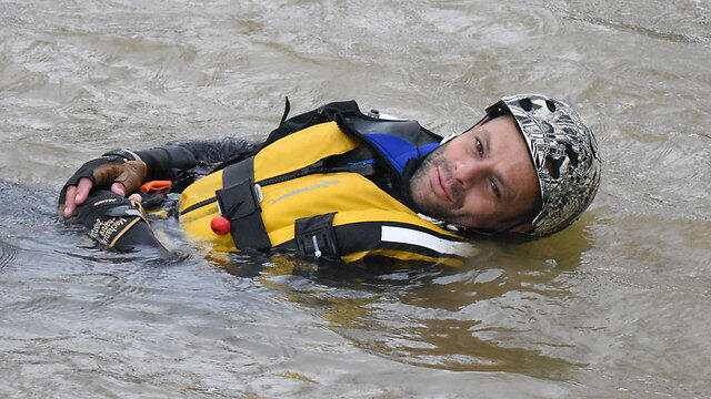 Having fun while training. (Photo: Aviyahu Shapira) (צילום: אביהו שפירא) Having fun while training. (Photo: Aviyahu Shapira)