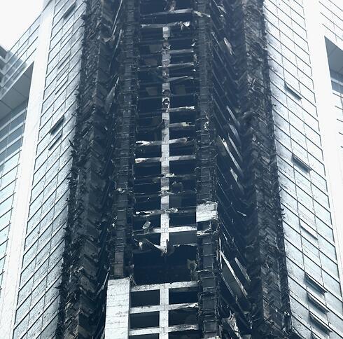 Fire damage on Dubai residential tower. (Photo: Getty Images) (Photo: Getty Images) Fire damage on Dubai residential tower. (Photo: Getty Images)