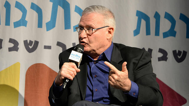 Zionist Camp candidate for defense ministry Amos Yadlin (Photo: Herzl Yosef) (צילום: הרצל יוסף) Zionist Camp candidate for defense ministry Amos Yadlin (Photo: Herzl Yosef)