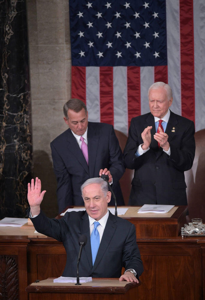Prime Minister Benjamin Netanyahu addresses the US Congress, 2015 