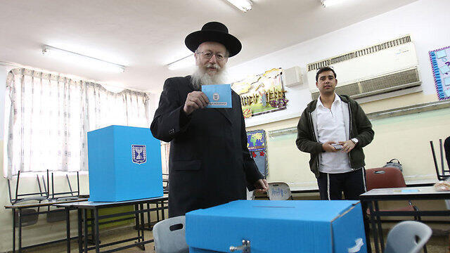 Agudat Yisrael leader Yaakov Litzman