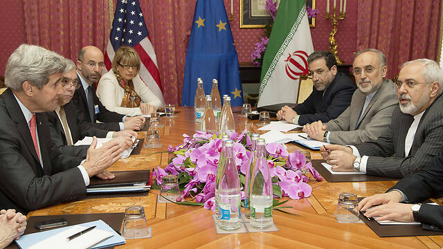 Iran nuclear talks in Switzerland (Photo: AFP) (צילום: AFP) Iran nuclear talks in Switzerland (Photo: AFP)