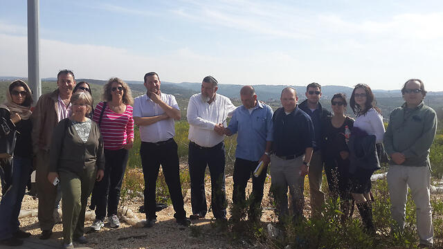 Photo: Shomron Regional Council Spokesman (צילום: דוברות מועצת שומרון ) Photo: Shomron Regional Council Spokesman