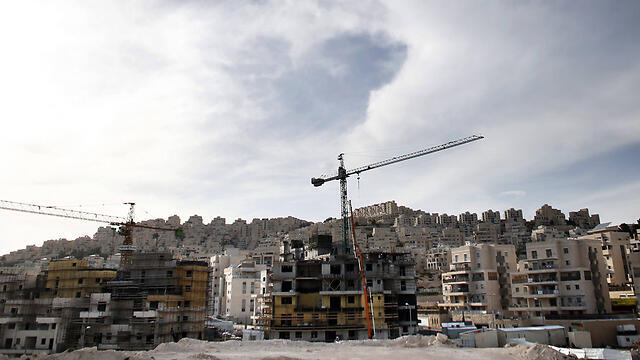 Construction in East Jerusalem (Photo: AFP) (צילום: AFP) Construction in East Jerusalem (Photo: AFP)