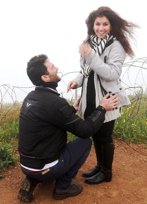 An early-morning proposal (Photo: Alex Gilman)