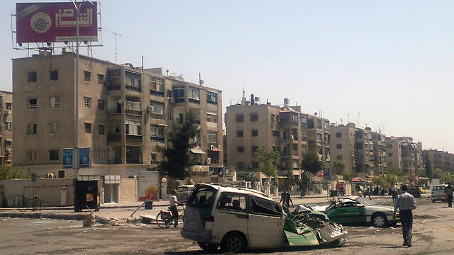 The Yarmouk refugee camp