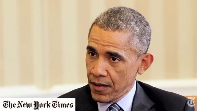 Barack Obama talks to the Timesnullnull Barack Obama talks to the Times