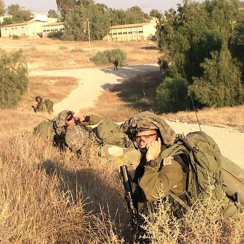 Shir on field. (Photo: IDF Spokesman's Unit)
