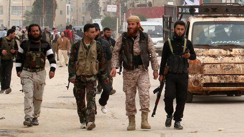 פעילי ג'בהת אל נוסרה בסוריה