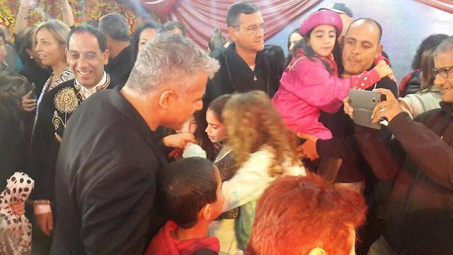 Lapid at celebrations in Rehovot nullnull Lapid at celebrations in Rehovot