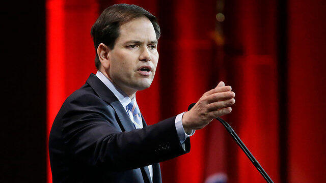 Republican Sen. Marco Rubio (צילום: AP) Republican Sen. Marco Rubio