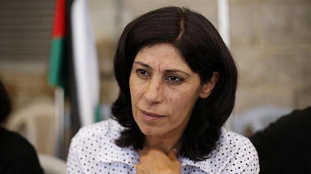 PFLP lawmaker Khalida Jarrar. Flouted ban on entering Ramallah, where she lives. (Photo: Reuters)