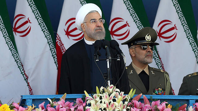 Iranian President Rouhani. The regime is said to be backing cyber attacks on Israeli targets. (Photo: AP)