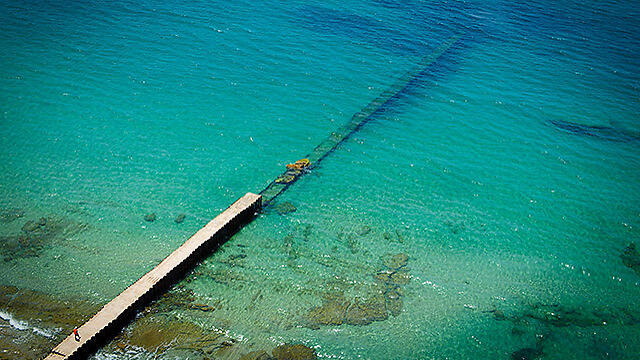Old pier in Tel Aviv (Photo: Israel Bardugo) (צילום: ישראל ברדוגו) Old pier in Tel Aviv (Photo: Israel Bardugo)
