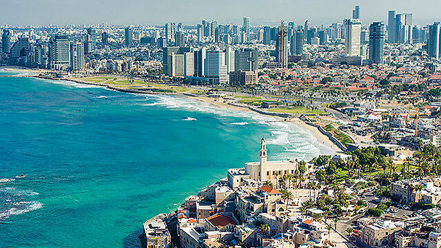 Aerial view of Tel Aviv from Old City of Yafo (Photo: Israel Bardugo) (צילום: ישראל ברדוגו ) Aerial view of Tel Aviv from Old City of Yafo (Photo: Israel Bardugo)
