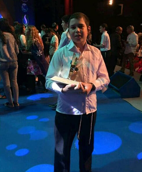 Eyal Yitzhak Matas - the winner of the International Bible Contest (Photo: Competition's spokesperson) (צילום: דוברות החידון) Eyal Yitzhak Matas - the winner of the International Bible Contest (Photo: Competition's spokesperson)