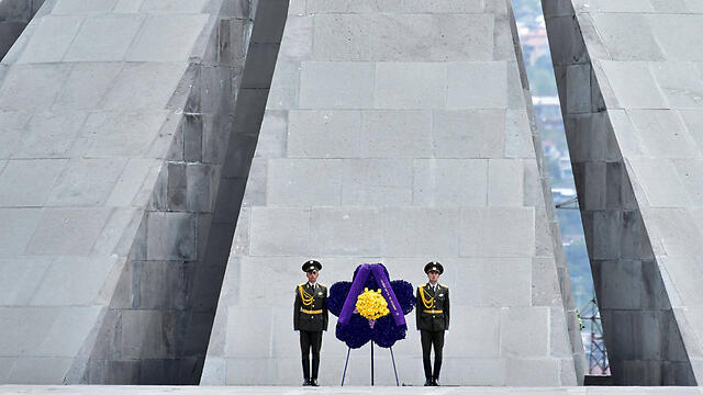 Memorial marking Armenian Genocide