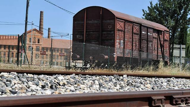 Train car in France used to deport Jews to concentration camps (Photo: AFP) (AFP) Train car in France used to deport Jews to concentration camps (Photo: AFP)