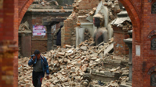 Destruction in Nepal (Photo: AP)